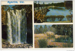 KYNETON, Victoria - Malmsbury, Trentham Falls , Rose Series PC, ... Nice Stamp - Other & Unclassified