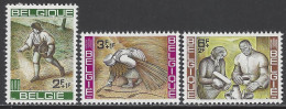 Belgique - 1963 - COB 1243 à 1245 ** (MNH) - Nuovi