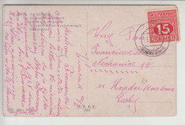 MILITARPOST PORTO Stamp Used As Regular STAMP 22.1.1919 From WIERZBENY Poland To Czech - RARE - Storia Postale