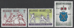 Belgique - 1963 - COB 1246 à 1248 ** (MNH) - Nuovi