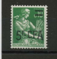 FRANCE SURCHARGÉ CFA - N° Yvert 346** - Unused Stamps