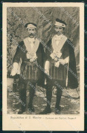 San Marino Costumi Capitani Reggenti Cartolina MQ5563 - Saint-Marin