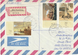 Germany DDR Cover Einschreiben Registered - 1979 1982 - Paintings Museum Schwerin 30 Anniversary - Lettres & Documents
