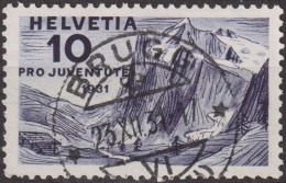 1931 Schweiz / Pro Juventute ° Zum:CH J58, Mi:CH 247, Yt:CH 251, Wetterhorn - Used Stamps