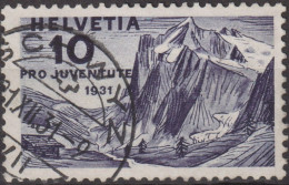 1931 Schweiz / Pro Juventute ° Zum:CH J58, Mi:CH 247, Yt:CH 251, Wetterhorn - Used Stamps