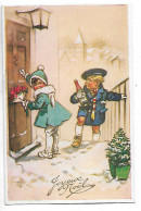 Illustrateur  Cpa  G Bouret  Joyeux Noel N 17 Superbe N0171 - Bouret, Germaine