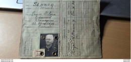 ANGRE Carte Identité NÉE 12 MAI 1876 SENOCQ MARIE - Genealogia