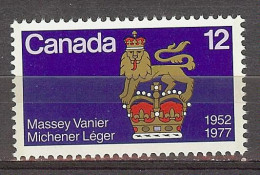 Canada 1977. Gobernador General . Sc=735 (**) - Nuovi