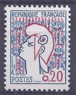 Francia 1961. YT = 1282 -  (*). Marianne - Ongebruikt