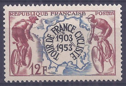 Francia 1953. YT = 955 -  (*). Tour De Francia - Neufs