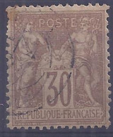Francia 1876. YT = 69 - Usado (o). Paz Y Comercio 30 C - 1876-1878 Sage (Type I)