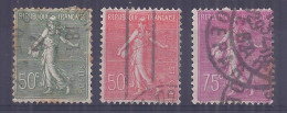 Francia 1924. YT = 198::02 - Usado (o). Semeuse 50 C - Usados