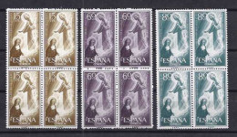 Spain 1957. Sgo. Corazon Ed 1206-08 (**) Bl - Nuevos