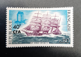 Réunion 1971 Voilier Yvert 395 MNH - Ongebruikt