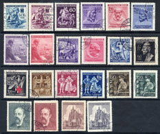 BOHEMIA & MORAVIA 1942-44 Commemorative Issues Used. - Gebraucht