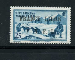 SAINT PIERRE ET MIQUELON 253 FRANCE LIBRE LUXE NEUF SANS CHARNIERE - Unused Stamps