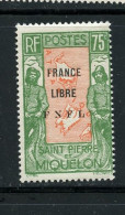 SAINT PIERRE ET MIQUELON 286 FRANCE LIBRE LUXE NEUF SANS CHARNIERE - Unused Stamps