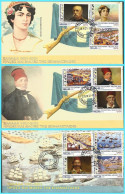 Greece-Grece -Hellas 2021: FDC 20. IV. 21 From Booklet Of 10 Self-adhesive Stamps HEROES & BATTLES OF THE REVOLUTION 21 - FDC