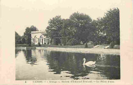 64 - Cambo Les Bains - Arnaga - Maison D'Edmond Rostand - La Pièce D'eau - Cygnes - Carte Neuve - CPA - Voir Scans Recto - Cambo-les-Bains