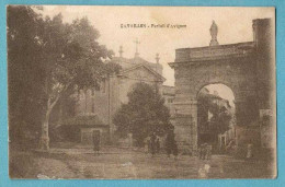 84 - Cavaillon - Portail D'Avignon - Animé - Ecrite En 1918 - Cavaillon