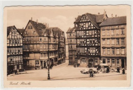 39086302 - Kassel.  Ein Motiv Am Altmarkt Gelaufen, 1936. Leichter Stempeldurchdruck, Sonst Gut Erhalten - Kassel