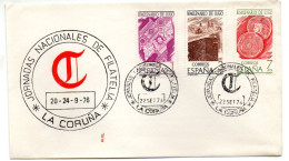 Carta De 1976 Jornadas Nacionales De Filatelia - Brieven En Documenten
