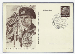 ALLEMAGNE - E.P. Avec Oblitération "Tag Der Briefmarke 12.1.1941" De DUISBURG 1 - Stamp's Day