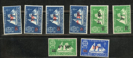 SAINT PIERRE ET MIQUELON 315/322 BATEAU SERIE DE LONDRES  LUXE NEUF SANS CHARNIERE - Ungebraucht