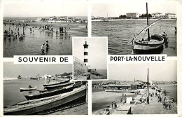 11* PORT LA NOUVELLE Multivues  CPSM (petit Format)      MA76-0680 - Port La Nouvelle