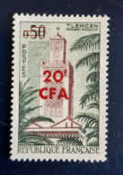 Réunion 1961-65 Tlemcen Yvert 351 MNH - Nuevos