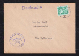 DDR 1985 Drucksache 5Pf FALKENBERG Werbung Freiwillige Feuerwehr - Briefe U. Dokumente