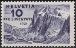 1931 Schweiz / Pro Juventute ** Zum:CH J58, Mi:CH 247, Yt:CH 251, Wetterhorn - Unused Stamps