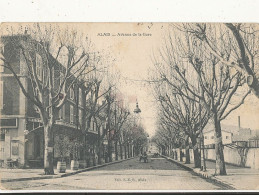 30 // ALAIS / ALES    Avenue De La Gare   Edit E.C.B - Alès