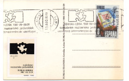 Tarjeta Con Matasellos Commemorativo De 1980 - Storia Postale
