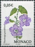 MONACO - 2002 - STAMP MNH ** - Blue Skyflower (Thunbergia Grandiflora) - Nuevos