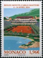 MONACO - 2024 - STAMP MNH ** - Rolex Monte-Carlo Masters Tennis Championship - Nuovi