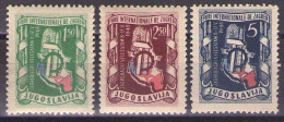 Yugoslavia 1948 Zagreb Fair, Mi 539-541 - MNH**VF - Unused Stamps