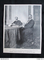 Trattato Tra Francia E Germania Per Il Marocco: Revoil E Rosen Stampa Del 1905 - Autres & Non Classés