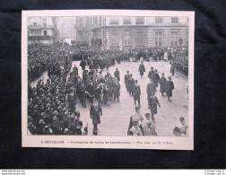 Bruxelles, Funerale Del Barone Charles Auguste Lambermont, Morto Il 7 Marzo 1905 - Autres & Non Classés