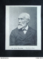 Lo Scultore Francese Gabriel-Jules Thomas, Morto L'8 Marzo 1905 A Parigi - Autres & Non Classés