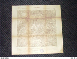 Grande Carta Topografica Frantschach-Sankt Gertraud Austria Dettagliatissima IGM - Cartes Géographiques