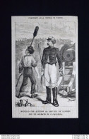 Comunisti Alla Difesa Di Parigi Nel 1871 - Monello Al Servizio De' Cannoni - Voor 1900