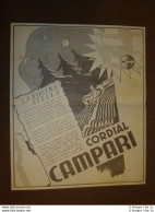 Pubblicità D'Epoca Del 1943 Cordial Campari Fantasia #03 - Other & Unclassified