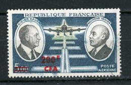 FRANCE SURCHARGÉ CFA -   POSTE AERIENNE - N° Yvert 62 Obli. - Used Stamps