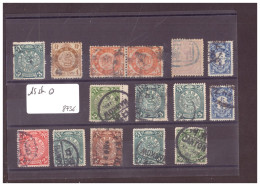 CHINA - 13 USED STAMPS DRAGOON + 2 POSTAGE DUE - GOOD CONDITION - !!! MANGOPAY ONLY!!! - Gebraucht