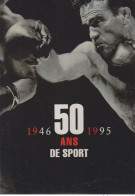 C1 L EQUIPE 50 Ans De Sport 1946 1995 COFFRET 2 Albums GRAND FORMAT ILLUSTRES - Sonstige & Ohne Zuordnung