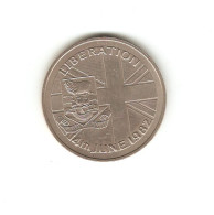 391/ FALKLAND (iles Malouines) : Elizabeth II : 50 Pence 1982 (copper-nickel - 28,63 Grammes) Libération - Falklandeilanden