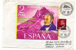 Carta  Con Matasellos Gibraltar De 1979 - Briefe U. Dokumente