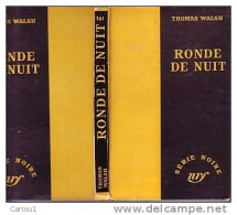 C1 Thomas WALSH Ronde De Nuit EO Serie Noire CARTONNEE 1953 NIGHT WATCH Port Inclus France - Série Noire
