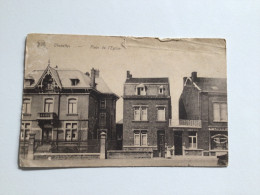 Carte Postale Ancienne Chératte Place De L’Église - Visé